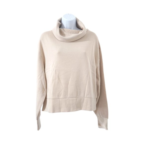 Junior’s Burnout Boxy Turtle Neck Top Mink / Gray - Picture 8 of 16